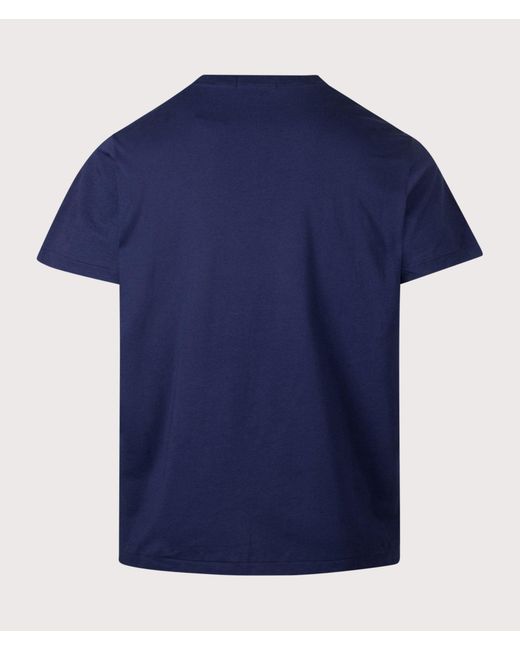 Polo Ralph Lauren Blue Classic Fit Logo T-Shirt for men