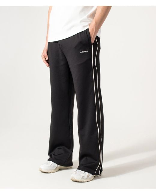 Represent Black Taped Track Pant for men