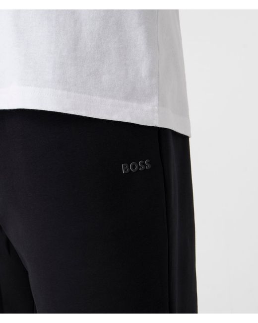 Boss Blue Regular Fit Hadiko Joggers for men