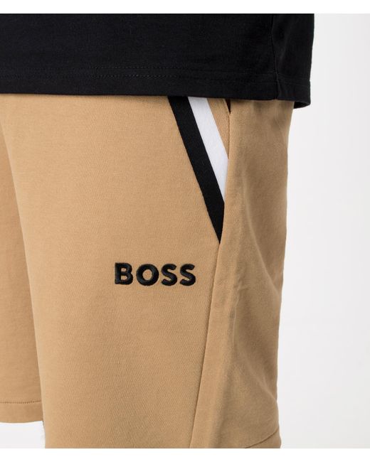 Boss Natural Iconic Sweat Shorts for men
