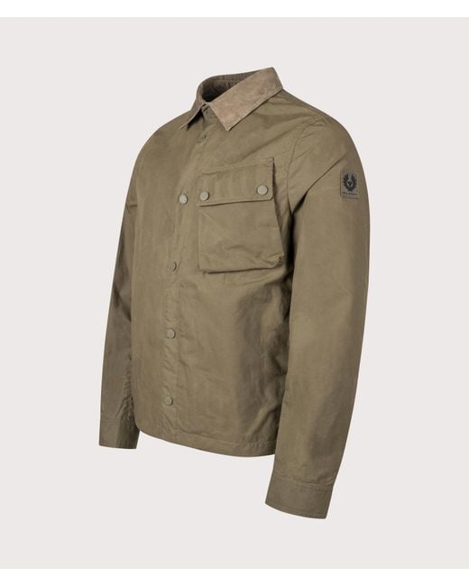 Belstaff Green Reg Fit Ground Jacket for men