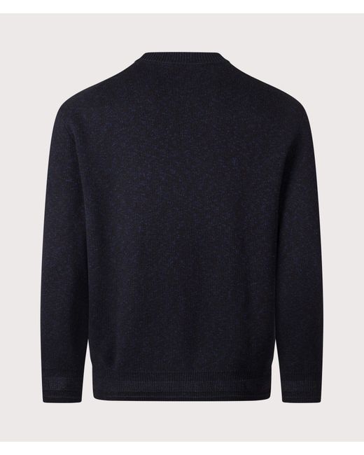 Boss Blue Regular Fit Kokoage Knitted Jumper for men