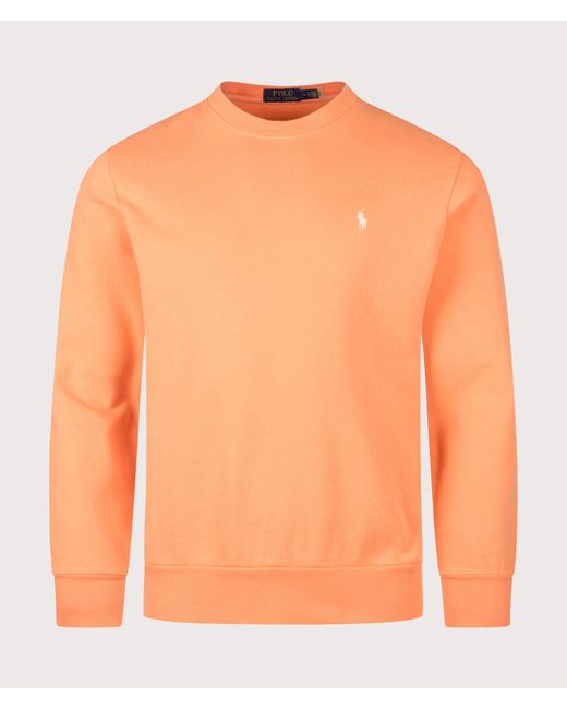 Polo Ralph Lauren Orange Regular Fit Loopback Terry Sweatshirt for men