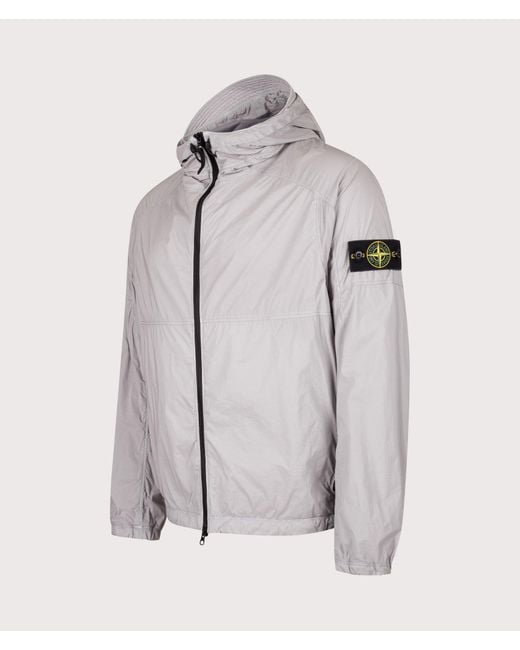 Stone Island Gray Ultralight Nylon Stretch-Tc Jacket for men