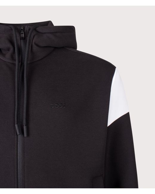 Boss Black Regular Fit Union Saggy Hoodie for men