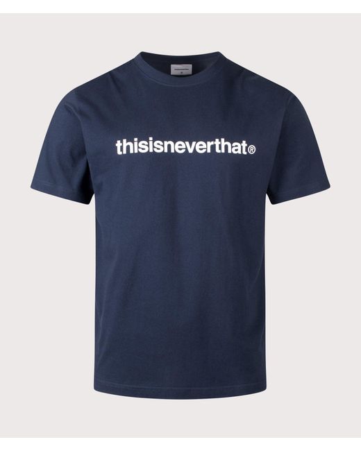 Thisisneverthat Blue T-Logo T-Shirt for men