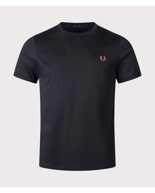 Fred Perry Black Ringer T-shirt for men