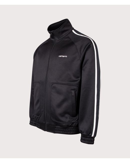 Carhartt Blue Relaxed Fit Bolar Sweat Jacket for men
