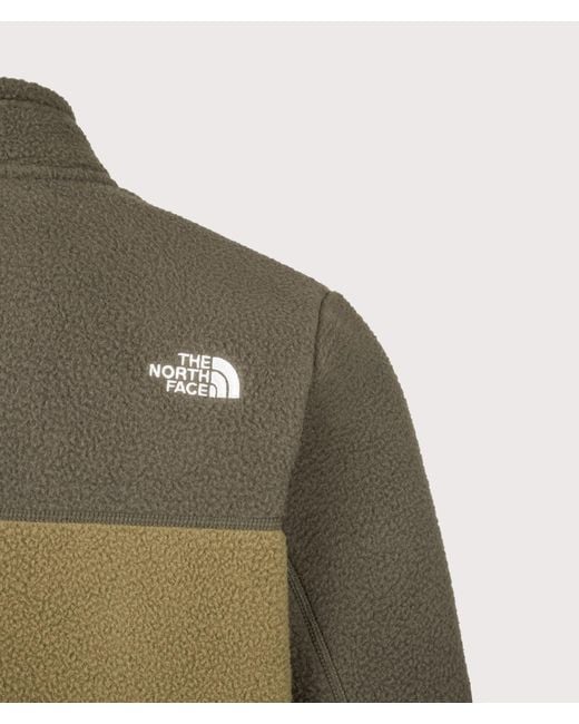 The North Face Green Regular Fit Yumiori Zip Through Fleece for men