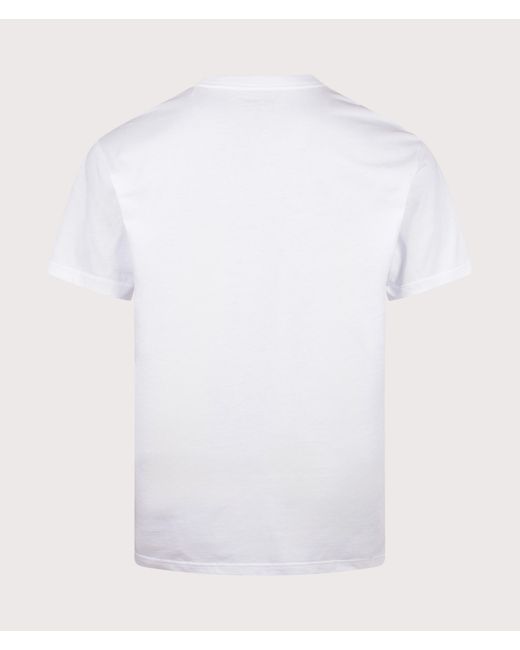 Carhartt White Loose Fit Madison T-Shirt for men