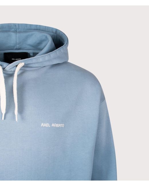 Axel Arigato Blue Relaxed Fit Ethos Hoodie for men