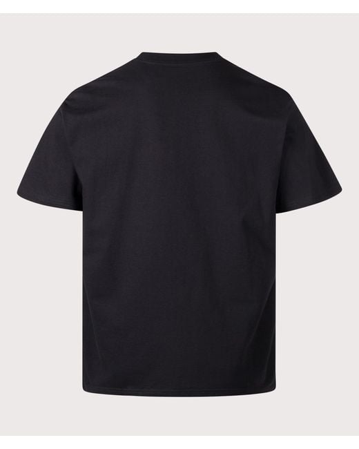 Carhartt Black Loose Fit Entrance T-Shirt for men
