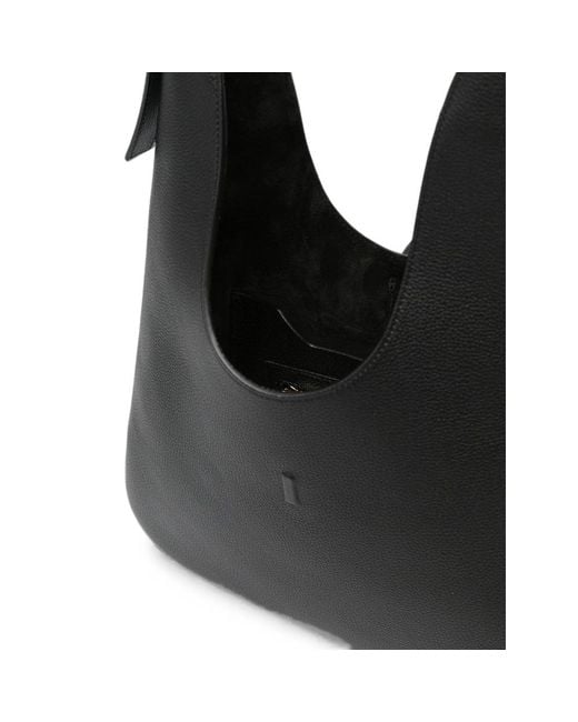 Tom Ford Black Leather Medium Hobo