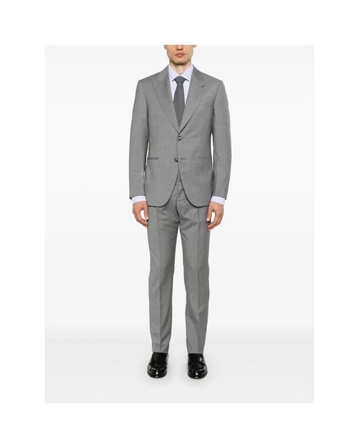 Mazzarelli White Printed Shirt for men