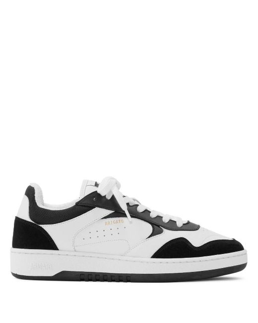 Axel Arigato White Arlo Panelled Low-Top Sneakers for men