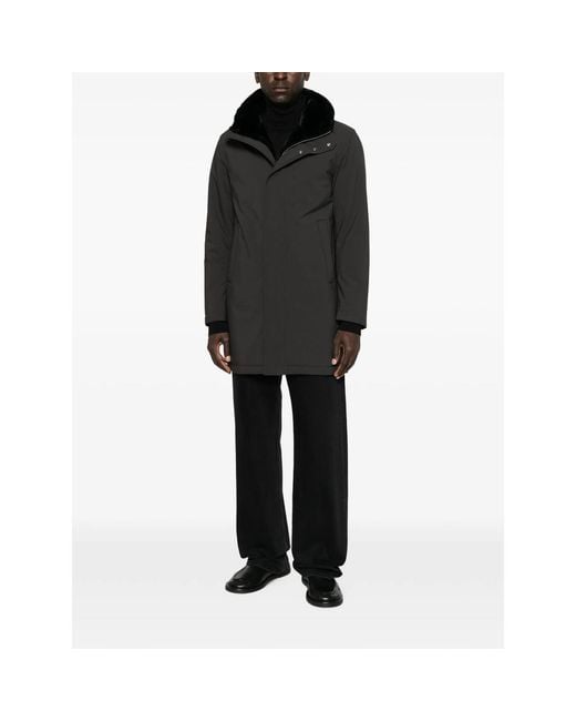 Herno Black Jackets for men