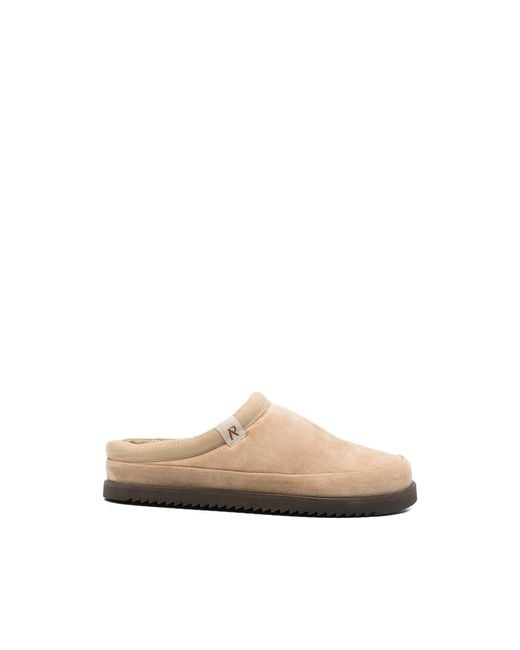 Represent Natural Slip-On Trainers Neutral Suede for men