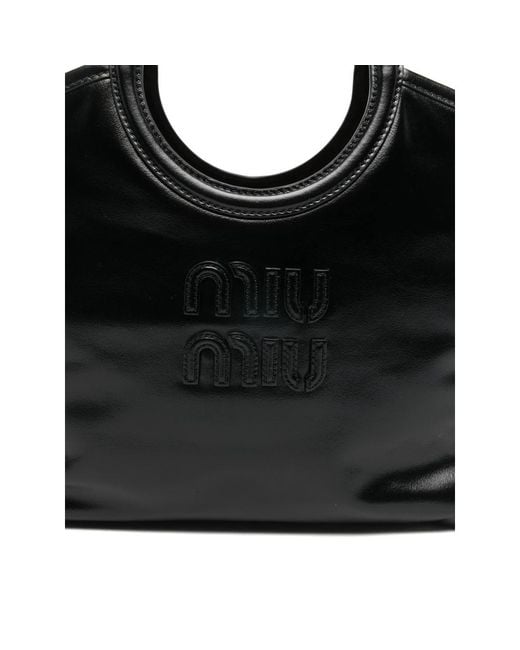 Miu Miu Black Tote Bags