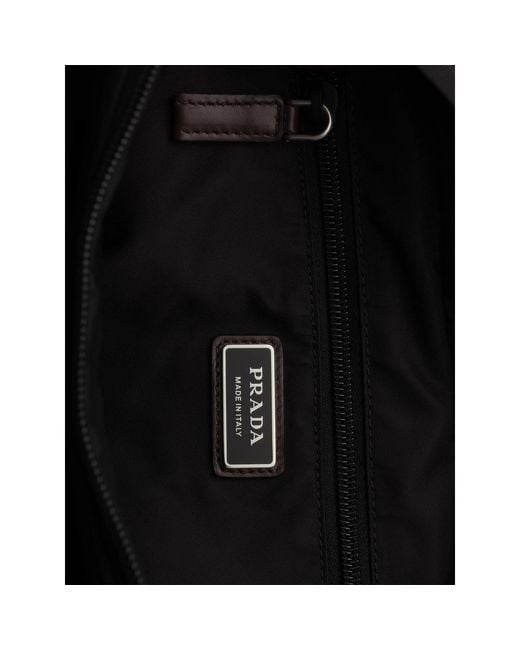 Prada Black Messenger Bags for men