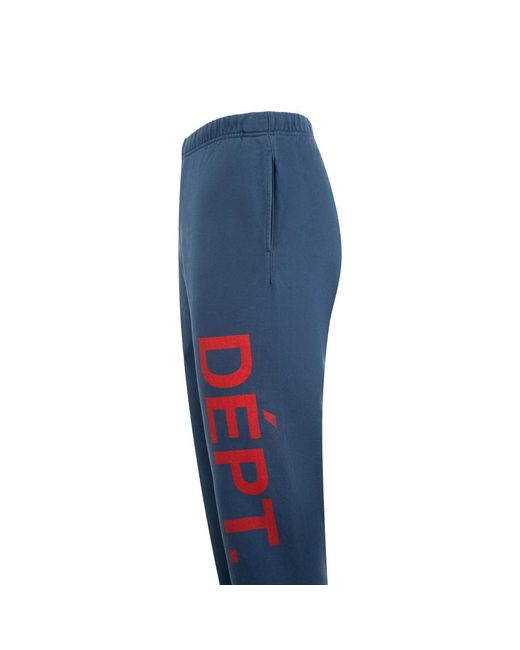 GALLERY DEPT. Blue Team Dept Sweatpants for men