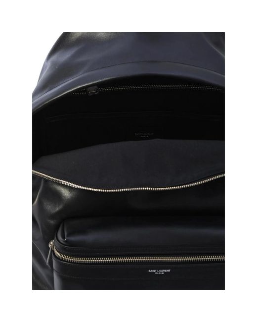 Saint Laurent Black Backpacks for men