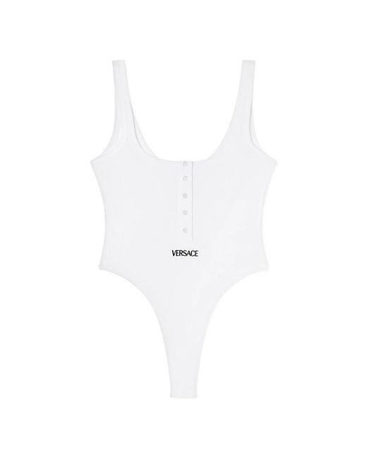 Versace Multicolor Underwears White