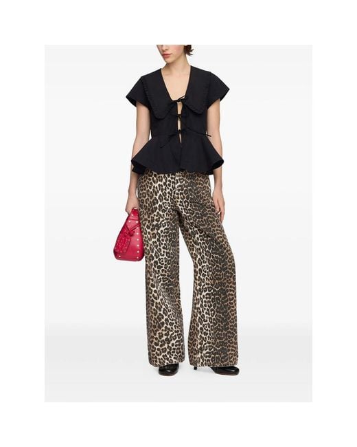 Ganni Black Tops