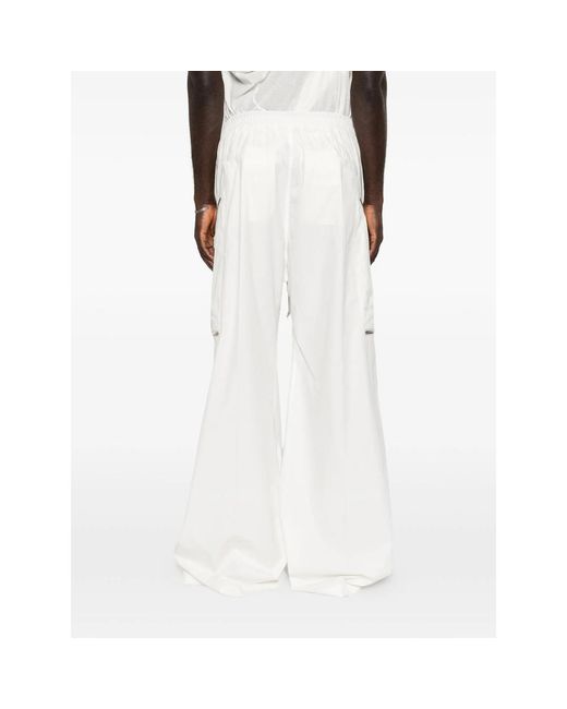 Rick Owens White Pants for men