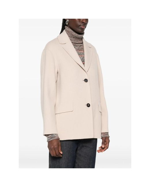 Max Mara Natural Neutrals Coats