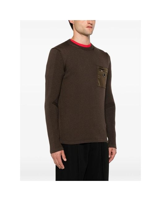 Prada Brown Sweaters & Knitwear for men