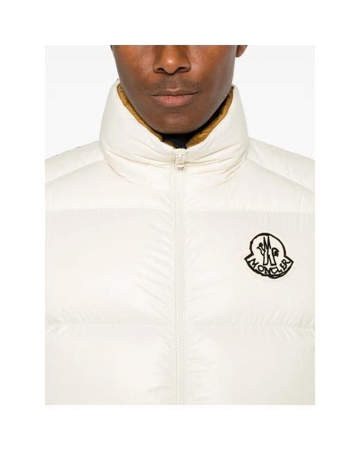 Moncler White Belice Quilted Gilet for men