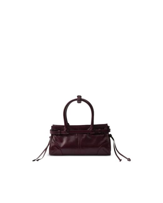 Prada Purple Bonnie Leather Mini-Bag
