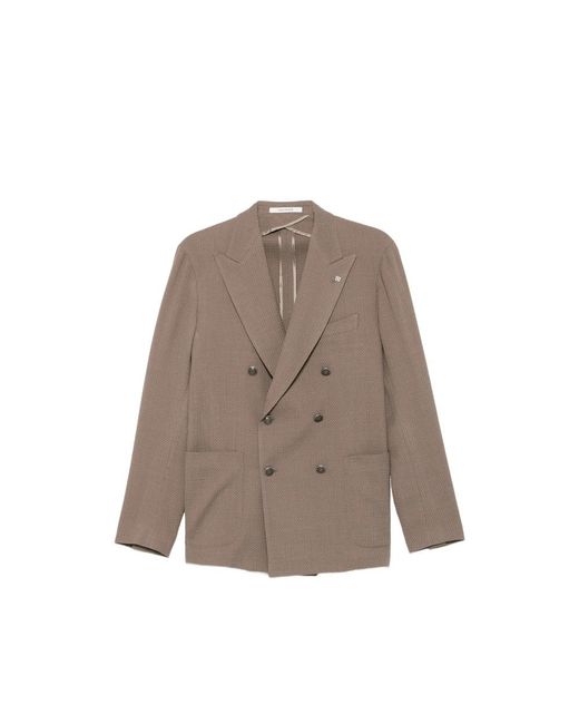 Tagliatore Brown Jackets for men