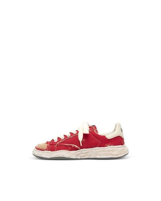 Maison Mihara Yasuhiro Red Sneakers for men