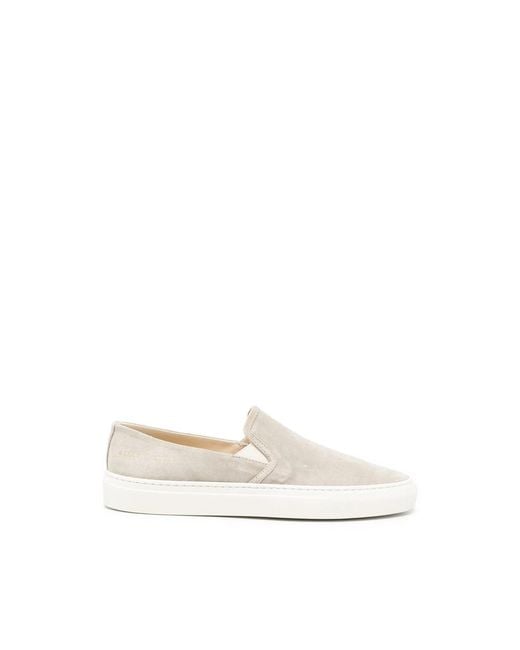 Common Projects White Slip-On Sneakers