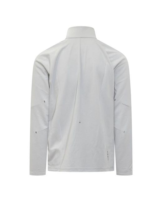 On Shoes Gray Climate Sweatshirt for men