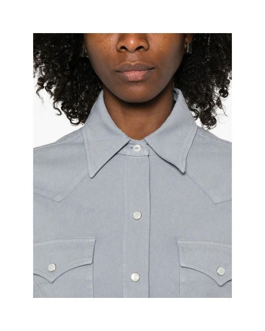 A.P.C. Blue Tops