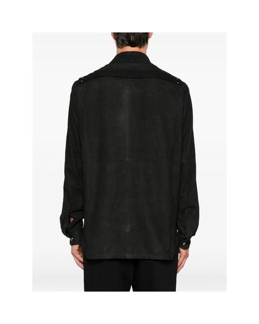 Rick Owens Black Jackets for men