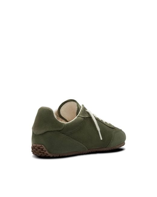 Axel Arigato Green Daze Runner Suede Sneakers for men