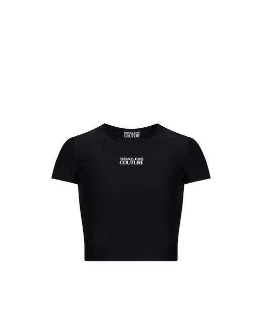 Versace Jeans Couture Black Logo T-Shirt