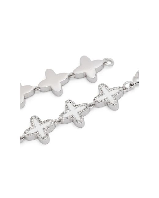 DARKAI Metallic Clover Bracelet for men