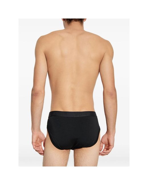 Moschino Black Briefs Modal for men