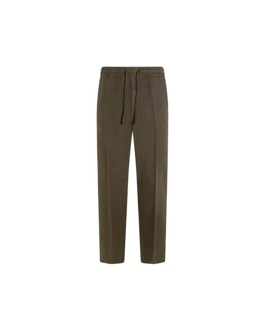 Altea Green Drawstring Trousers for men