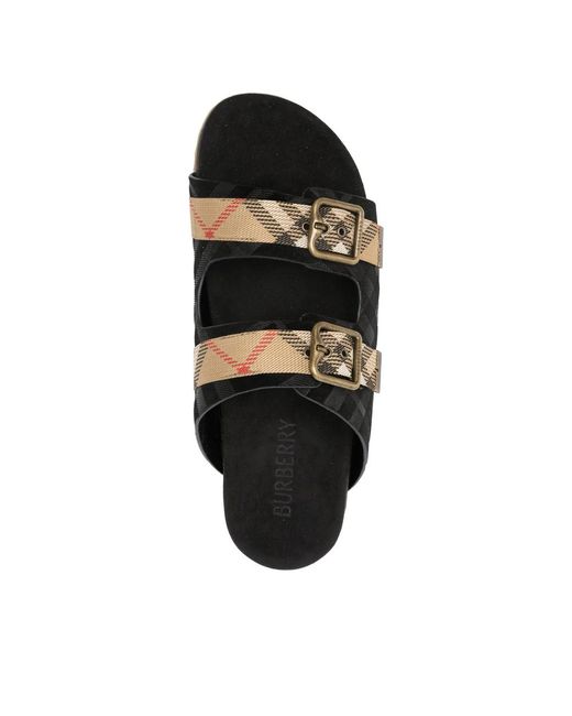 Burberry Black Sandals for men