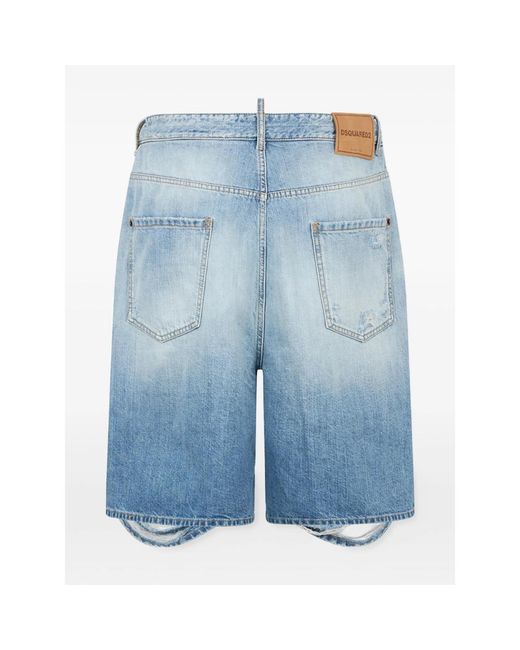 DSquared² Blue Shorts for men
