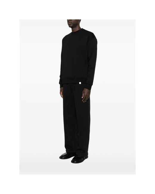 Woc Black Logo-Patch Sweatshirt for men
