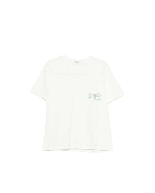 Bode White T Shirts for men