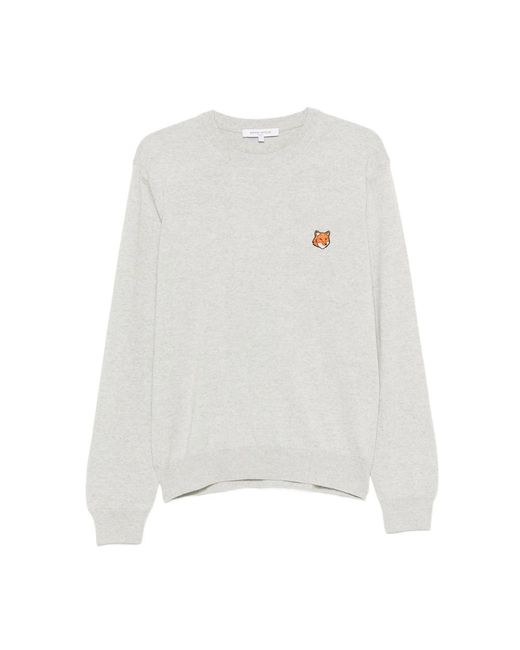 Maison Kitsuné Gray Sweaters for men