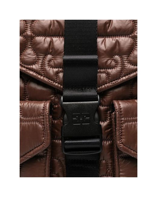 Ganni Brown Backpacks