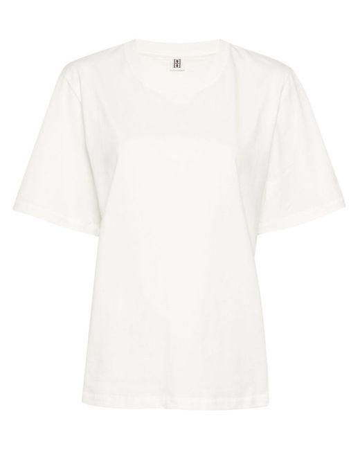 By Malene Birger White Hedil Organic Cotton T-Shirt
